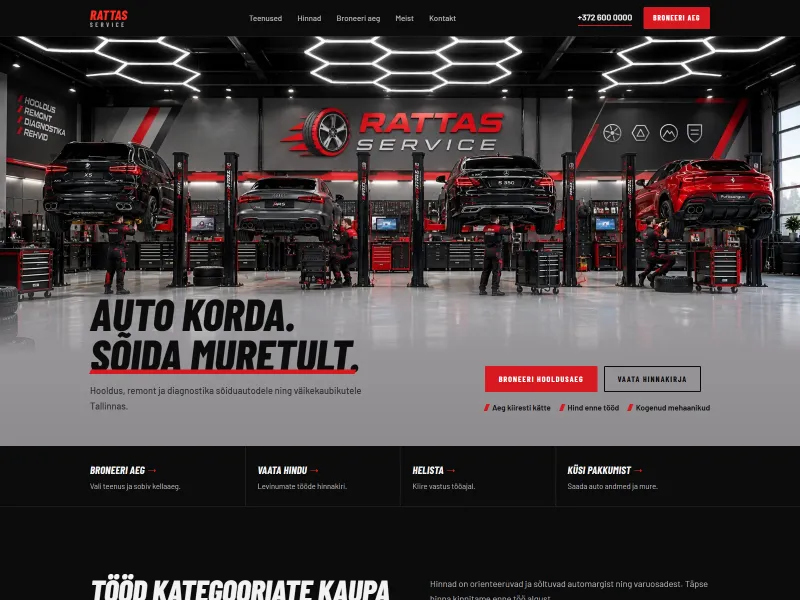 Autoteeninduse mall